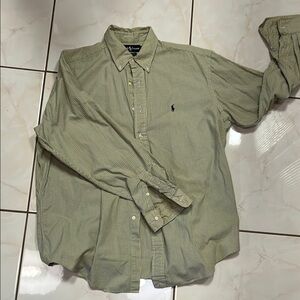 Polo by Ralph Lauren Green Casual Button Down Shirt